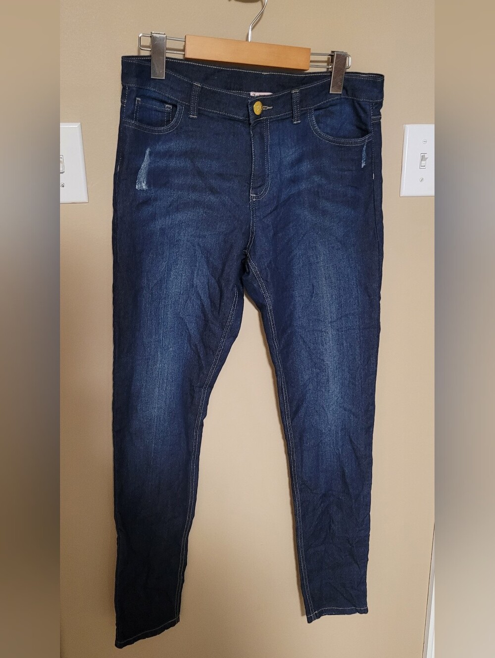 Juicy Couture Dark Indigo Skinny Jeans